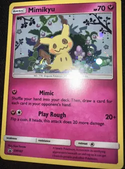 Mimikyu (Holo) SM163 Black Star Promo - Team Up Blister-Pack Pokemon Card - Image 1