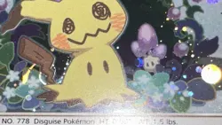 Mimikyu (Holo) SM163 Black Star Promo - Team Up Blister-Pack Pokemon Card - Image 2