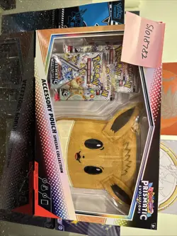 Pokemon Prismatic Evolutions Accessory Pouch Special Collection Factory Sealed💥 - Image 2