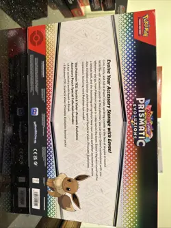 Pokemon Prismatic Evolutions Accessory Pouch Special Collection Factory Sealed💥 - Image 3