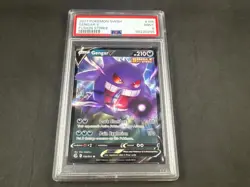 2021 POKEMON SWSH FUSION STRIKE GENGAR V #156 PSA 9 - Image 1