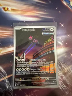 Iron Jugulis - 216/182 Illustration Rare Holo NM Pokemon SV04: Paradox Rift - Image 1