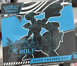 Pokemon TCG Scarlet & Violet Black Bolt Elite Trainer Box ETB *NEW AND SEALED* - Image 1