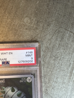 2025 POKEMON WHITE FLARE EN FERROSEED ILLUSTRATION RARE #148 💎 PSA 9 - Image 2