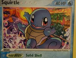 2006 Pokemon EX Crystal Guardians #64 Squirtle, 2006, C, NF/H, cd4 Great Artwork - Image 1
