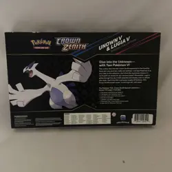 Pokemon Crown Zenith Unown V & Lugia V Special Collection Sealed - Image 3