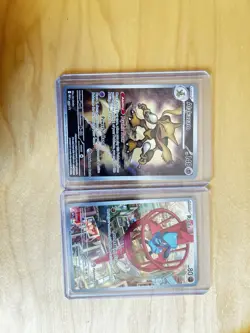 Mega Evolution Promos Riolu 010 and Alakazam 009 POKEMON CENTER STAMPED - Image 1