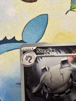 Steelix 150/132 Illustration Rare Pokemon Mega Evolution NM - Image 3