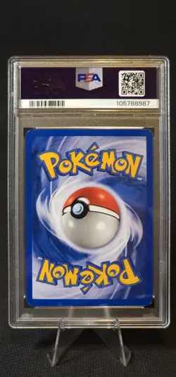 Pokemon French Metamorph (Ditto) 3/62 Fossil-1st Edition Holo PSA 7 - Image 2