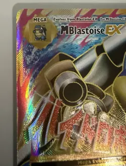 2016 Pokemon XY Evolutions Mega Blastoise EX 102/108 NM-M - Image 5