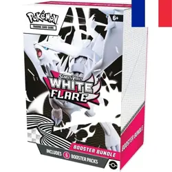 Pokemon FR Bundle 6 Boosters | EV10.5 Flamme Blanche Scelle Precommande - Image 1