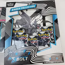 Pokemon Black Bolt White Flare Lot Binder & Poster Collection Booster Bundle - Image 5