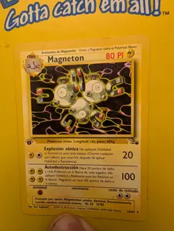 1ST EDITION Magneton 26/62 Italian -Vintage Rare Pokemon Card- Fossil LP - Image 1
