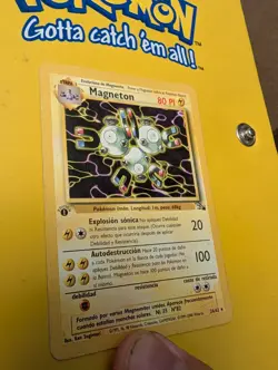 1ST EDITION Magneton 26/62 Italian -Vintage Rare Pokemon Card- Fossil LP - Image 2