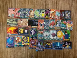 Pokemon Topps and Burger King Vintage Card Lot - Varying Conditions - Image 1