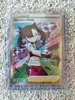 Marnie's Pride 171/172 Brilliant Stars Full Art Trainer Card NM Condition - Image 1