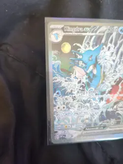 Pokemon TCG Shrouded Fable Scarlet and Violet Kingdra EX 131 Promo Card - Image 3