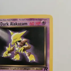 Dark Alakazam - 18/82 - Non Holo Rare - Team Rocket Set Pokemon Card - LP - Image 2
