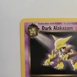 Dark Alakazam - 18/82 - Non Holo Rare - Team Rocket Set Pokemon Card - LP - Image 5