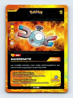 Magnemite 161/200 Non Holo 2024 Peru Pokemon Card NM - Image 1