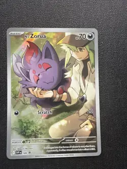 N's Zorua 189 Sv: Scarlet & Violet Promo Cards Holo - Image 1