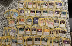 Huge Collection Bulk Lot of 100+ Pokemon Trainer Cards Vintage WOTC - Image 1