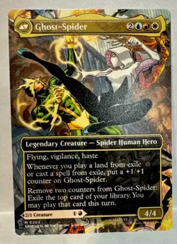 Gwen Stacy, SPM M 0202 (Scene Card), Magic: The Gathering, NM/M, - Image 2