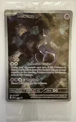 Mewtwo SVP 052 Black Star Promo Scarlet & Violet 151 - Pokemon Card TCG Sealed B - Image 1