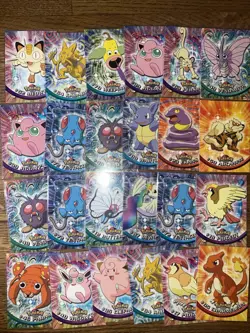 90 Card Vintage Pokemon Topps Lot #3 - Image 2