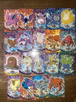 90 Card Vintage Pokemon Topps Lot #3 - Image 4
