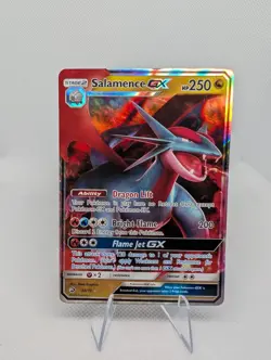 Salamence GX 44/70 - Dragon Majesty - Ultra Rare Pokemon TCG Card - LP - Image 1
