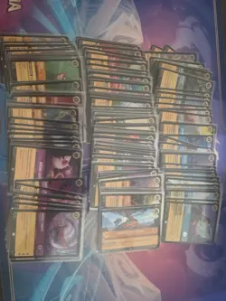 Disney Lorcana Azurite Sea Foil Lot 140 Cards - Image 1