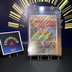 Victini 208 Black Star Promo Scarlet & Violet Holo Card Oversized 5.25 X 7.25 - Image 2