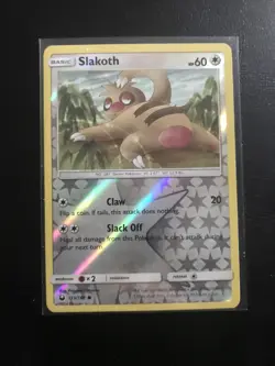 Slakoth - 113/168 - Common - Reverse Holo Celestial Storm Pokemon Card - Image 1