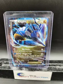 2016 Kingdra EX 73/124 Holo Ultra Rare Pokemon TCG Card XY Fates Collide - Image 1