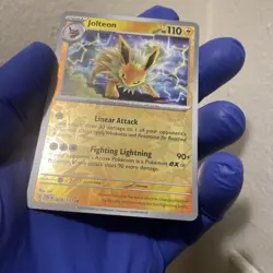 Pokemon TCG Prismatic Evolutions Jolteon Reverse Holo Card 29/131 Rare - Image 2