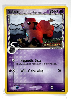 Vulpix 70/101 Reverse Holo Stamped Pokemon Card 2006 Dragon Frontiers LP - Image 1