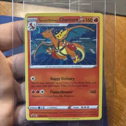 Special Delivery Charizard Pokemon Center Promo Card Sealed SWSH075 - sealed - Image 1