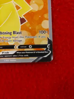 2022 157/172 Pikachu V Pokemon Playing Card - Image 2