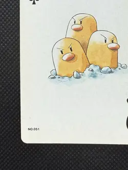 Pokemon Dugtrio 9 of Clubs 051 Silver Deck Lugia Playing Card Poker - Image 5