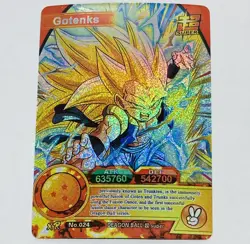 Gotenks - Dragon Ball Super Trading Card XR No.024 Holo Foil Prism Tc5 - Image 1