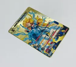Gotenks, Earth Shattering Night - Dragon Ball Z Heavy Metal Trading Card Art Tc1 - Image 3