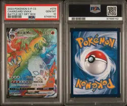 Pokemon Card PSA 10 Gem Mt Charizard Vmax Battle Set Gift Box Chinese 079/S-P - Image 3