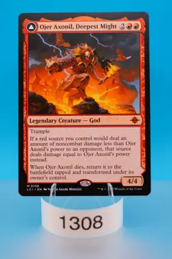 MTG Ojer Axonil, Deepest Might The Lost Caverns of Ixalan Regular #158 - Image 1
