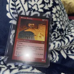 Shivan Phoenix - Foil MTG Urza's Legacy Magic - Image 1