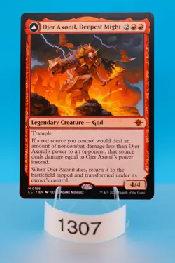 MTG Ojer Axonil, Deepest Might The Lost Caverns of Ixalan Regular #158 - Image 1