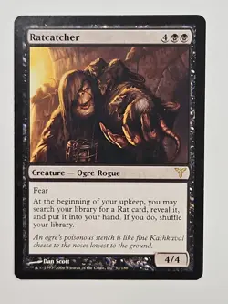 MTG Magic the Gathering Ratcatcher (52/190) Dissension LP - Image 1