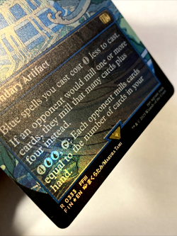 MTG The Water Crystal (Borderless Foil) Final Fantasy 333 NM - Image 2