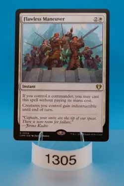 MTG Flawless Maneuver Commander Masters Regular #24 - Image 1