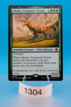 MTG Ghalta, Stampede Tyrant The Lost Caverns of Ixalan Regular #185 - Image 1